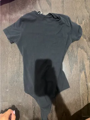 SKIMS T-Shirt Bodysuit Black thumbnail 2