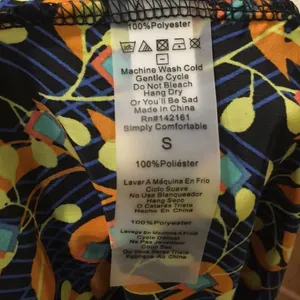 Gorgeous leaf Lularoe Joy S lagenlook layered long vest thumbnail 2