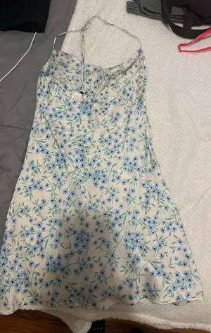 ZARA Patterned Dress thumbnail 3
