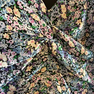 ASTR Blue Floral Midi Dress Size‎ Small thumbnail 4