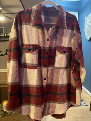 Amazon Flannel Shacket thumbnail 2