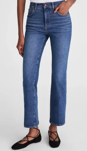 Madewell The Vintage Flare Crop Jean in Larkwood Wash Size 29 thumbnail 1