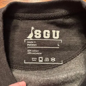 Silly Goose University Sweatshirt Dark Grey Women's Size‎ L thumbnail 5