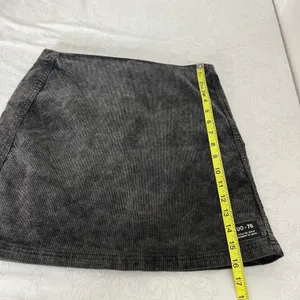 by Urban Outfitters Corduroy Charcoal Gray Mini Skirt Size Medium thumbnail 8