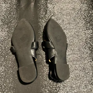 Womens sz 8.5 Vionic Elena Black Pointed Toe Slingback Mary Jane Flats thumbnail 9