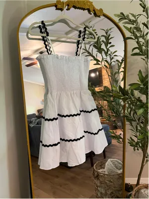 Just Quella NEW Ric Rak Beach Mini Lined Dress 4/6 thumbnail 5