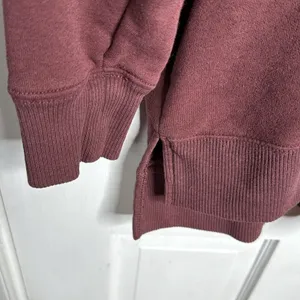 Aerie Mock Cowl Turtleneck Oversized Long-sleeve Sweatshirt Top W1815 Sz M thumbnail 2