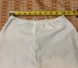American Apparel Los Angeles apparel tennis golf skirt cotton skirt with shorts athletic bottom thumbnail 5