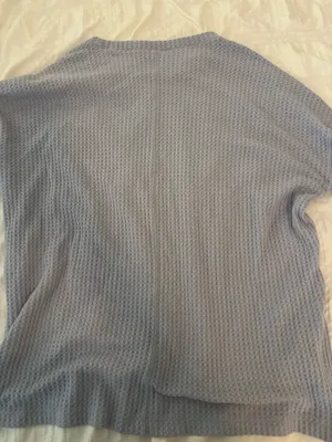 Purple waffle knit American eagle sweater  thumbnail 2