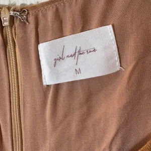 Girl‎ and the Sun Marlow Mini Dress Linen Blend Size Medium thumbnail 5