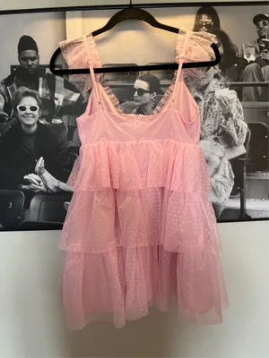 revolve pink tulle mini dress #minidress #revolve thumbnail 4