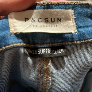 Pacsun high rise ankle skinny button up jeans thumbnail 8