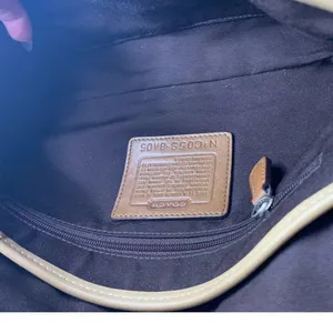 Vintage COACH Y2k Soho Saddle Tan Flap Shoulder Bag thumbnail 15