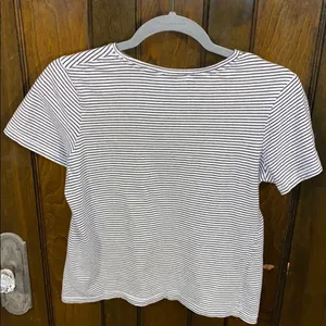 ZARA Stripped T-shirt Women’s Small thumbnail 3
