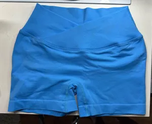 Pchee Bum cross waist scrunch shorts thumbnail 1