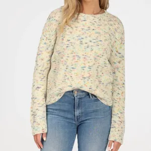 Women’s Boutique Speckle Crewneck Cotton Oversized Blend Sweater(Size M) thumbnail 2