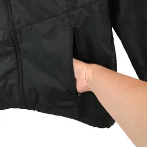 Columbia full zip black hooded windbreaker S‎ thumbnail 5