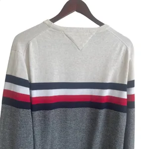 Tommy Hilfiger Adult Sweater XL Multicolor Striped Sporty Long Sleeve Preppy‎ thumbnail 4