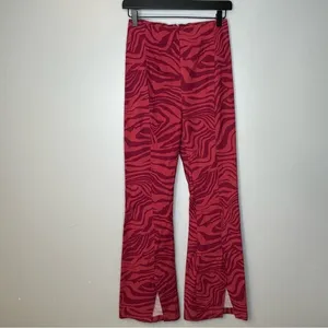 Free People Real Deal Slit Flare Pants‎ Size XS thumbnail 4