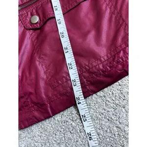 Zenergy by Chicos Windbreaker Jacket 0 Small Magenta Pink Full Zip Mock Neck thumbnail 8