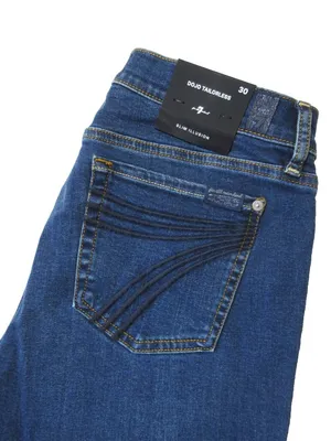 NWT 7 For All Mankind Dojo in Medium Melrose Tailorless Trouser Flare Jeans 30 thumbnail 4