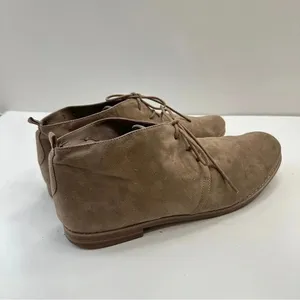 Franco Sarto Ankle‎ Booties Boots Suede Lace Up Womens Size 9 Brown thumbnail 3