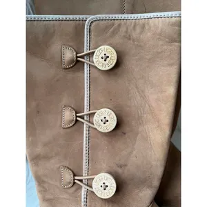 UGG Classic Button High Boots - Light Brown size 9 thumbnail 3