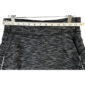Athleta Contender 2 in 1‎ Skort Womens S Black Space Dye Running Trail Athletic thumbnail 6