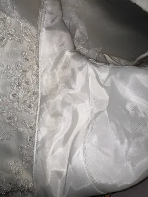 Demetrios Vintage Inspired Lace Ball Gown Wedding Dress Size 6 thumbnail 8
