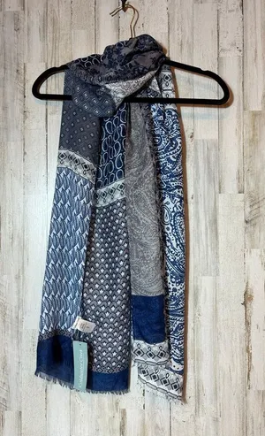 Womens Coldwater Creek Scarf‎ NWT - Blue Multicolor thumbnail 1