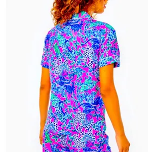 {Lilly Pulitzer} Brand New PJ Woven Short Sleeve Top thumbnail 4