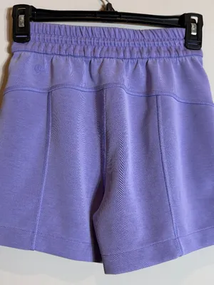 Lululemon Softstreme High-Rise Short 4" Womens 0 Dark Lavender Purple Active Gym thumbnail 9