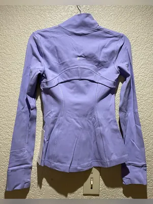Lululemon NWT Define Luon Zip-Up Jacket Lilac Purple Size 4 SOLD OUT Color thumbnail 7