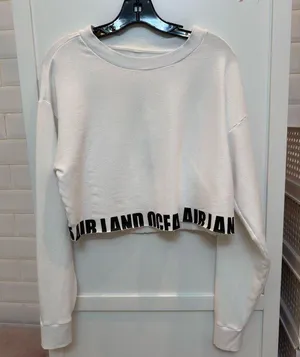 Alo yoga Air Land Ocean Crew Pullover - white thumbnail 1