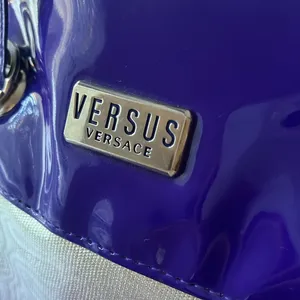 Versus Versace purple and silver tote  bag thumbnail 2