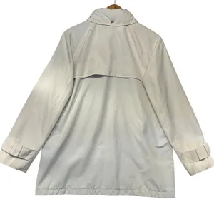 Kate Spade New York Hooded Barn Rain Jacket Cream Ivory Luxury Girly Small‎ thumbnail 10