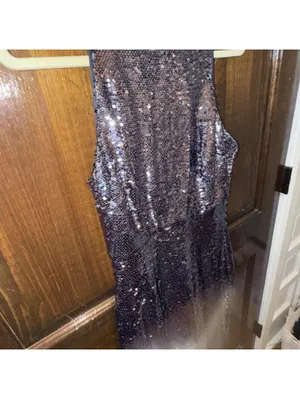 Lulus Notorious pewter sequin maxi dress thumbnail 4