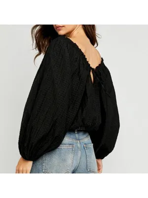 Free People Alicia Off-The-Shoulder Top thumbnail 2