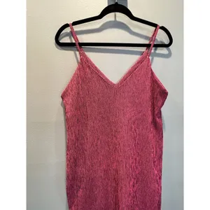 Zara Women's‎ Spaghetti Strap Dress, Coral, Size Medium thumbnail 2
