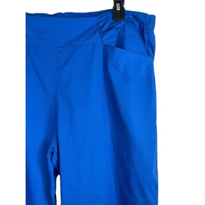 Dickies Royal Blue Wide Leg Scrubs Medical Uniform Bottoms Pants XL NWT thumbnail 5
