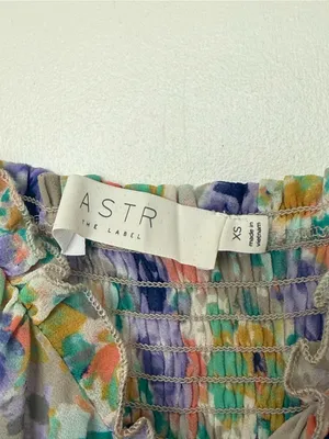 ASTR The Label floral cottagecore maxi dress | Button detailing XS thumbnail 4