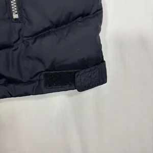 NY&CO Puffer Vest Hooded Black Down Fill Full Zip Gorpcore Outdoor Hiking Fall L thumbnail 6
