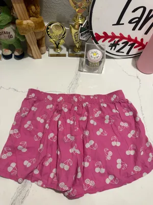PINK Victoria's Secret Cherry Shorts thumbnail 4