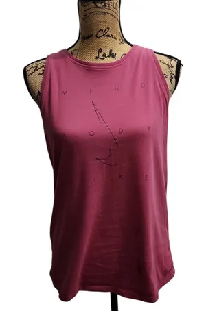 Nike Dri-Fit Mind Body Like Tank Top Athletic‎ Workout Gym Sleeveless Pink M thumbnail 1