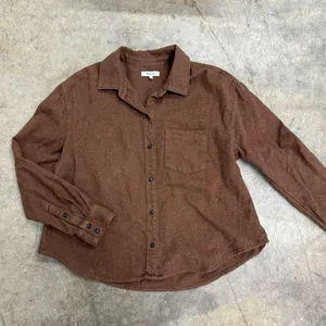 Madewell Flannel 100% cotton Kempton Button-Up flannel Shirt thumbnail 4
