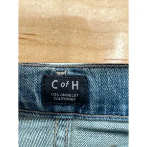 Citizens of Humanity Womens Drew Fray High‎ Rise Crop Flare Denim jeans Size 26 thumbnail 6