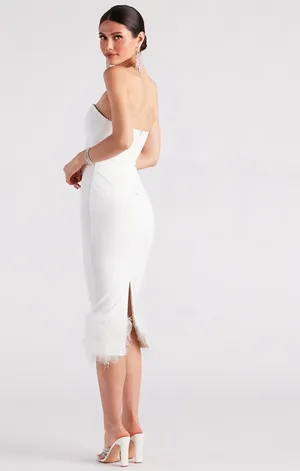 Windsor Dress White thumbnail 2