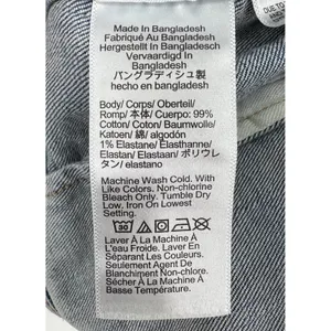 J. Crew Denim Jacket Medium Blue Wash Medium Stretch Trucker Coat Fall EUC thumbnail 5