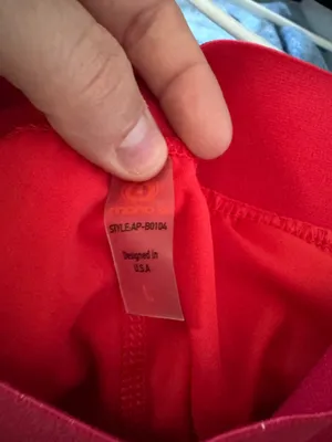 Athletic Skort Red Size L thumbnail 3