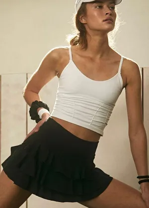 White Free People Top thumbnail 1